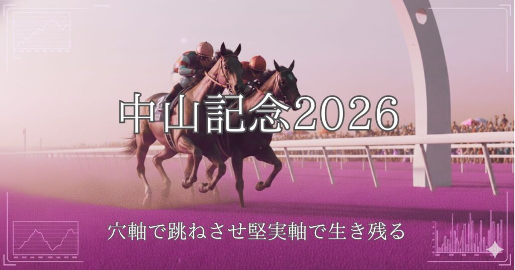 中山記念2026予想記事のアイキャッチ画像