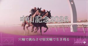 中山記念2026予想記事のアイキャッチ画像